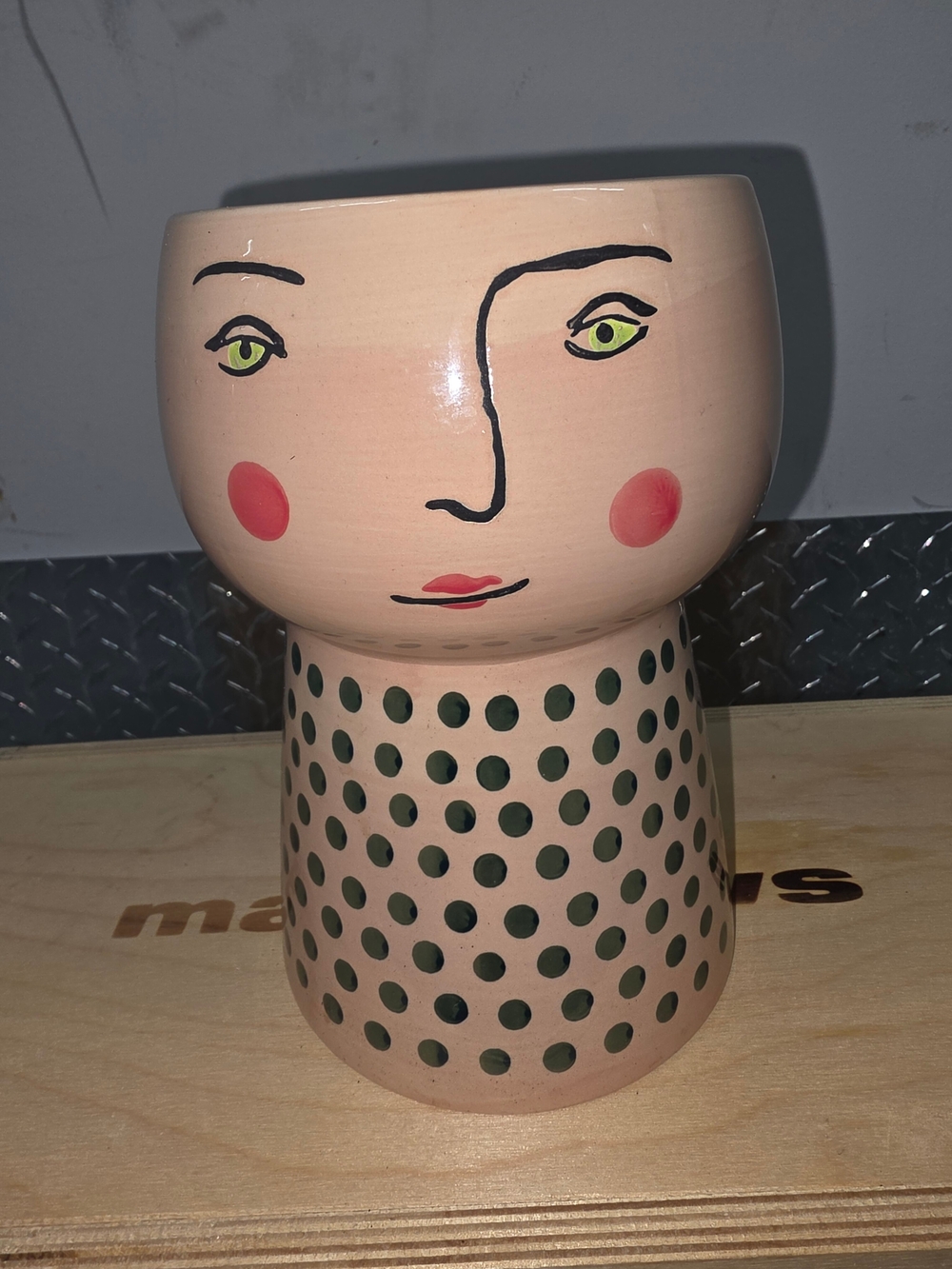 Opalhouse Stoneware Family Face Planter